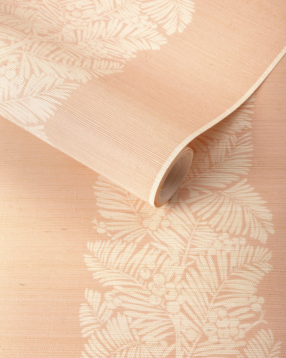 Brunschwig & Fils PALMAR SISAL APRICOT Wallpaper