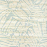 Brunschwig & Fils PALMAR SISAL AQUA Wallpaper