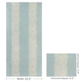 Brunschwig & Fils PALMAR SISAL AQUA Wallpaper
