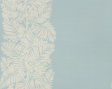 Brunschwig & Fils PALMAR SISAL AQUA Wallpaper