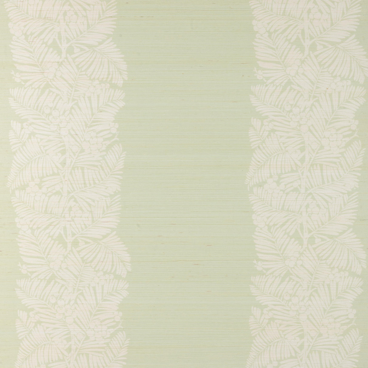 Brunschwig & Fils PALMAR SISAL GREEN Wallpaper