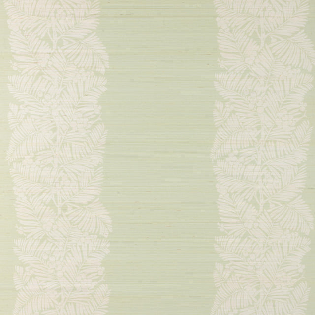 Brunschwig & Fils PALMAR SISAL GREEN Wallpaper
