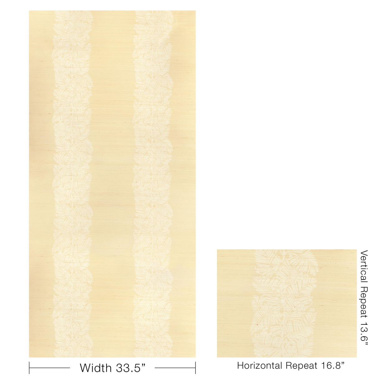 Brunschwig & Fils PALMAR SISAL SOLEIL Wallpaper