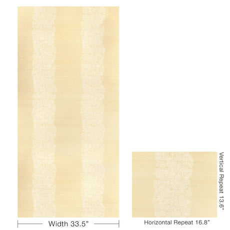 Brunschwig & Fils PALMAR SISAL SOLEIL Wallpaper