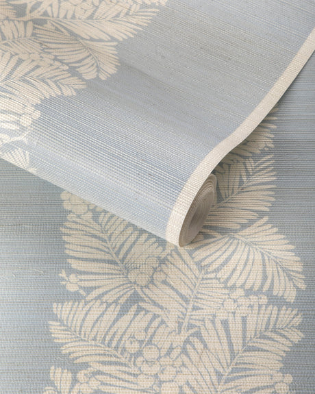 Brunschwig & Fils PALMAR SISAL DELFT Wallpaper