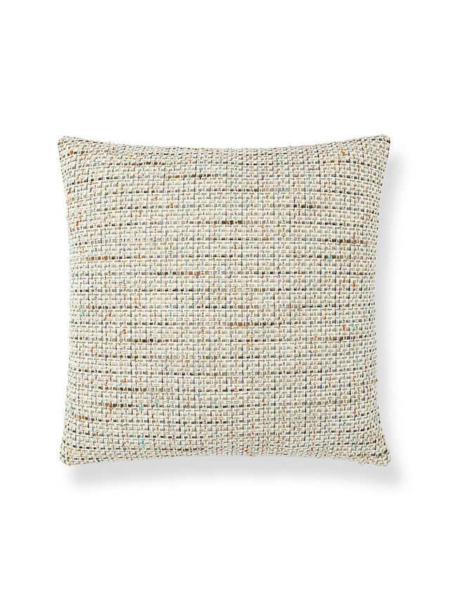 Scalamandre Confetti 22 X 22 - Cream Decorative Pillow