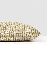 Scalamandre Troya Beach Outdoor 22 X 22 - Gold Decorative Pillow