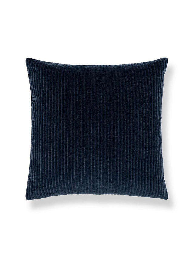 Scalamandre Highlight 22 X 22 - Blue Decorative Pillow