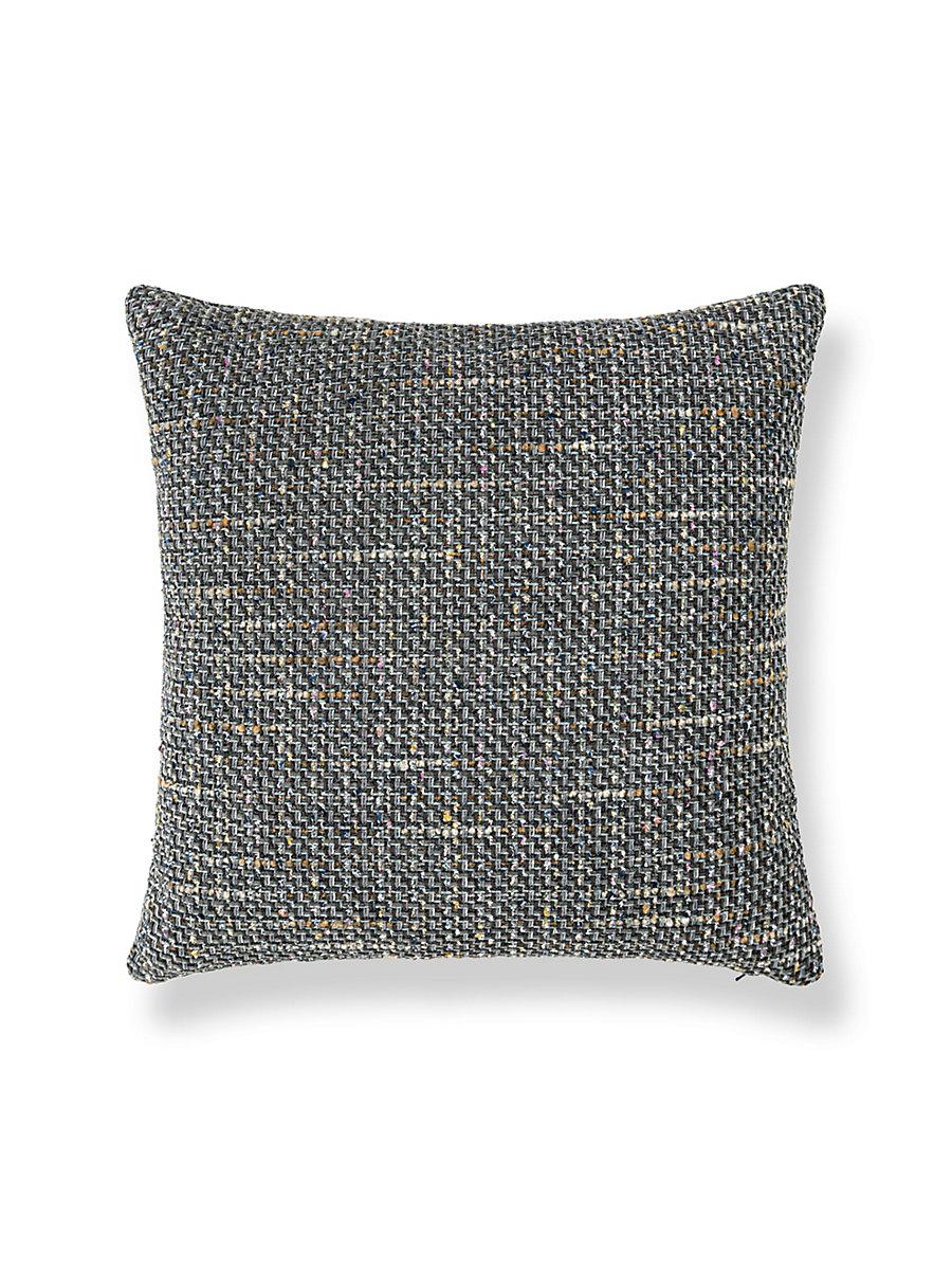 Scalamandre Confetti 22 X 22 - Dark Grey Decorative Pillow