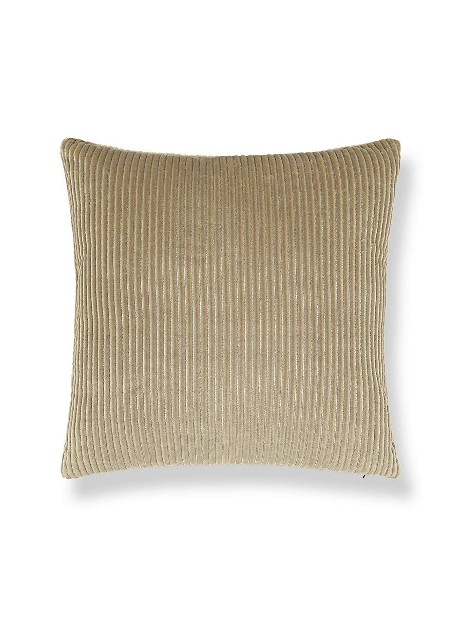 Scalamandre Highlight 22 X 22 - Beige Decorative Pillow