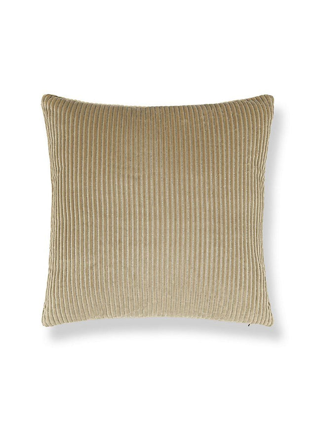 Scalamandre Highlight 22 X 22 - Beige Decorative Pillow