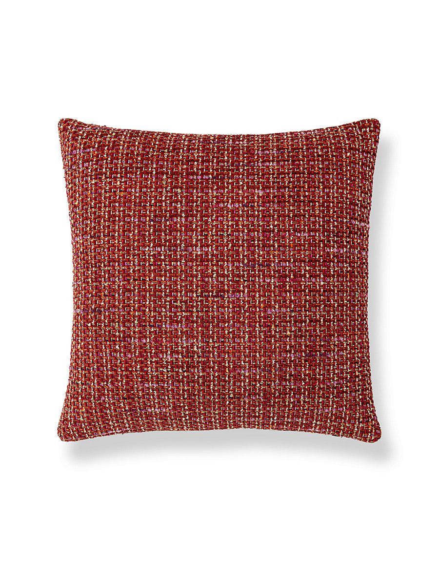 Scalamandre Confetti 22 X 22 - Red Decorative Pillow