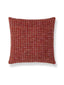 Scalamandre Confetti 22 X 22 - Red Decorative Pillow