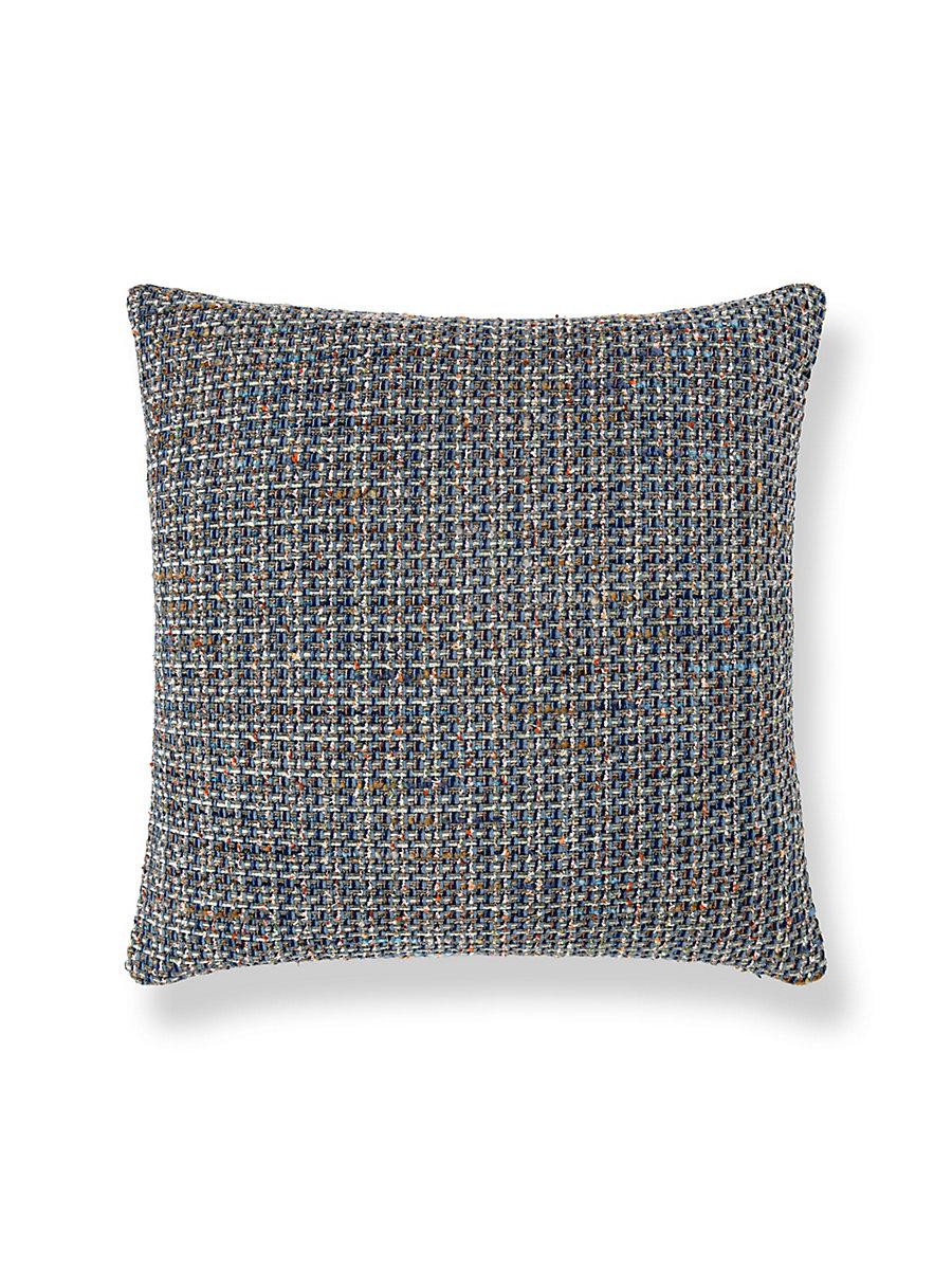Scalamandre Confetti 22 X 22 - Blue Decorative Pillow