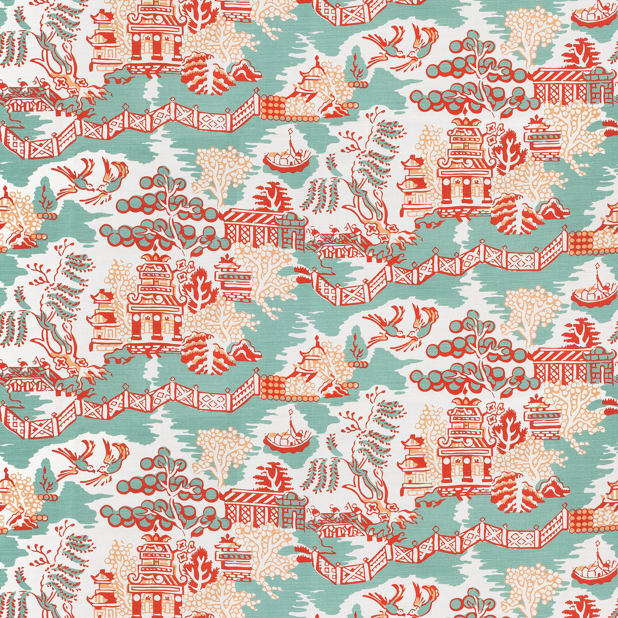 Thibaut Rafia Plain Brown Wallpaper
