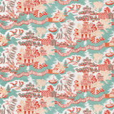 Thibaut Rafia Plain Brown Wallpaper