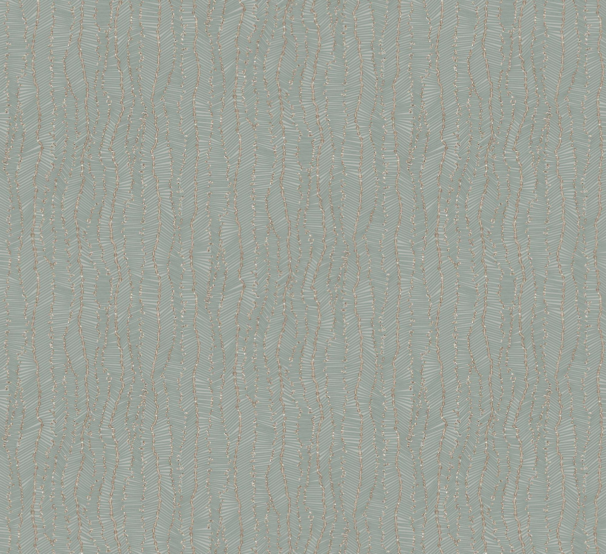 Thibaut BRERA Green/Gold Wallpaper