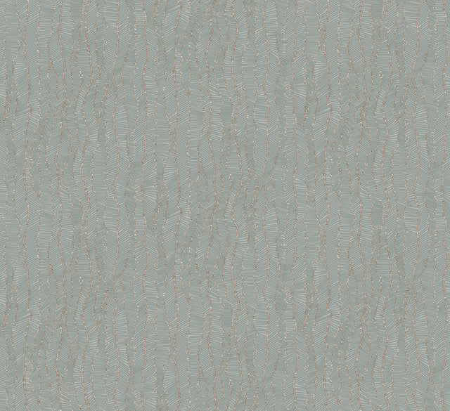Thibaut BRERA Green/Gold Wallpaper