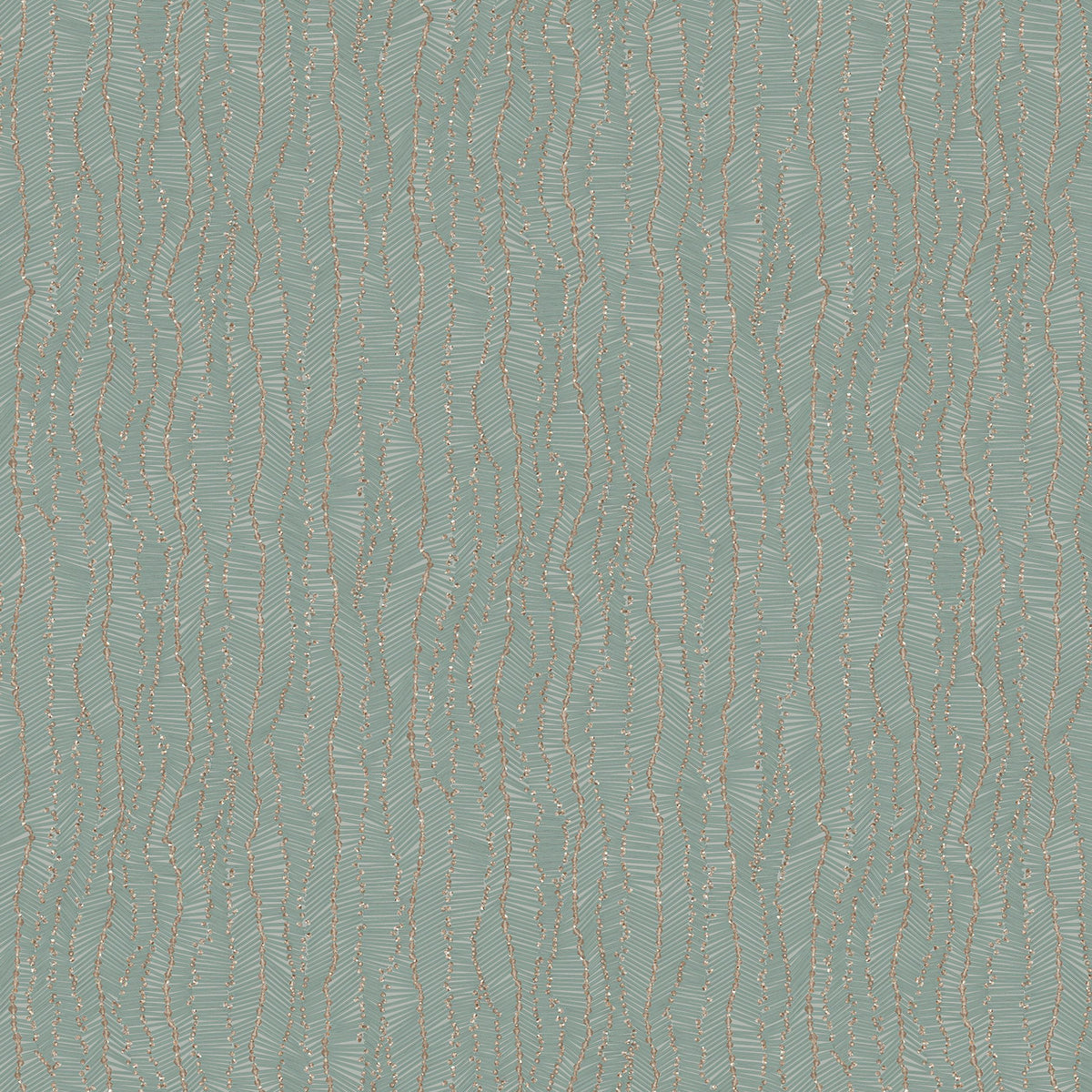 Armani Brera Green/Gold Wallpaper