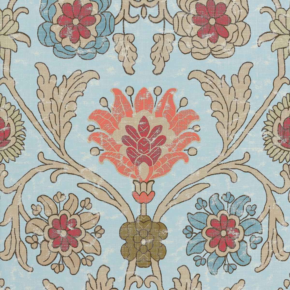 Armani Panarea Blue And Grey Wallpaper