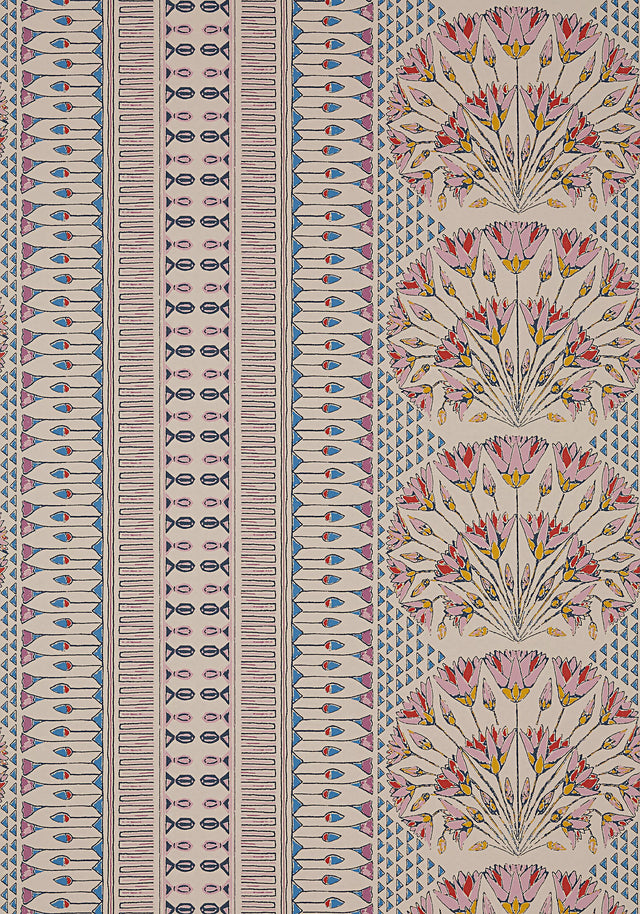 Thibaut LIPARI Grey/Light Blue Wallpaper