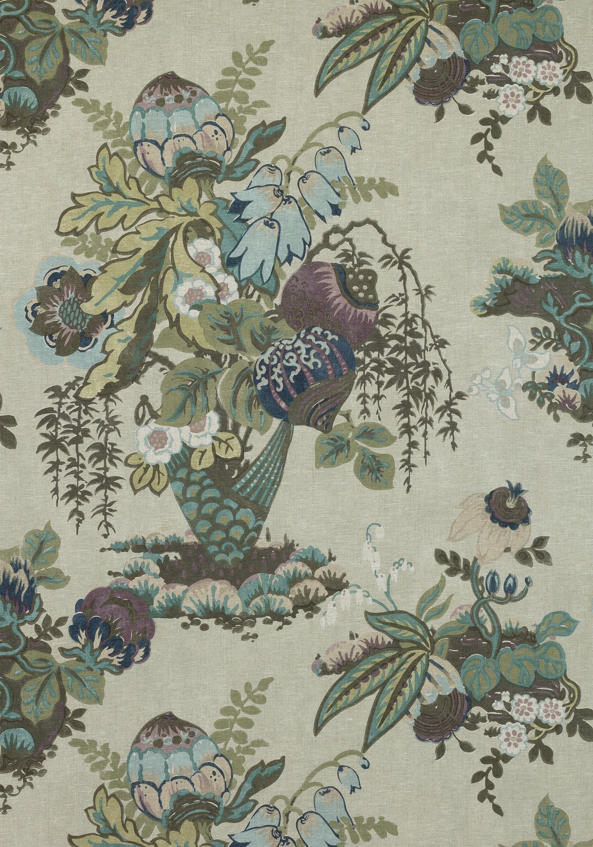 Thibaut UNITO STROMBOLI Orange Wallpaper