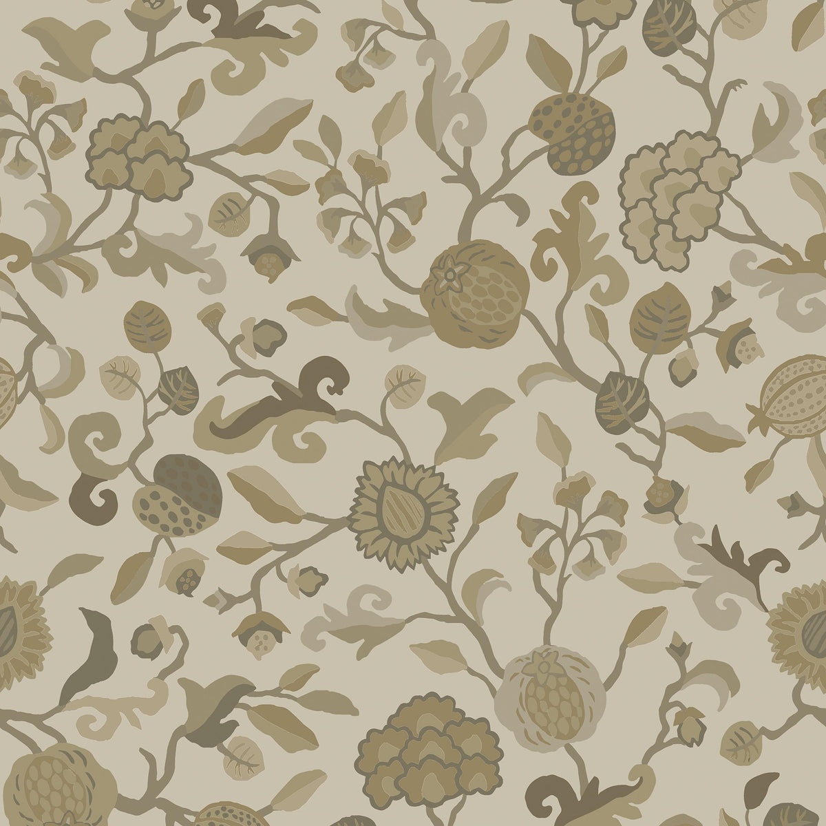 Armani Bayadere Beige Wallpaper