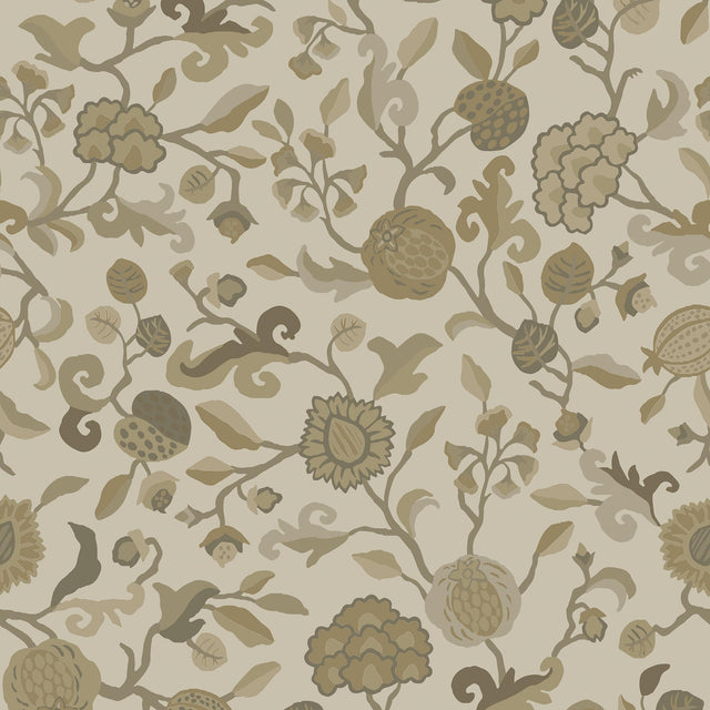 Armani Bayadere Beige Wallpaper