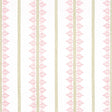 Anna French Fern Stripe Blush Fabric