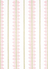 Anna French FERN STRIPE Blush Fabric
