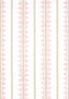 Anna French FERN STRIPE Blush Fabric