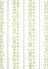 Anna French FERN STRIPE Green Fabric
