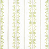 Anna French Fern Stripe Green Fabric