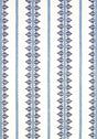 Anna French FERN STRIPE Navy Fabric