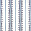Anna French Fern Stripe Navy Fabric