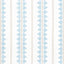 Anna French Fern Stripe Spa Blue Fabric