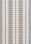 Anna French FERN STRIPE Brown and Slate Fabric