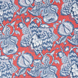 Anna French Westmont Red And Blue Fabric
