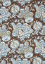 Anna French WESTMONT Brown and Slate Fabric