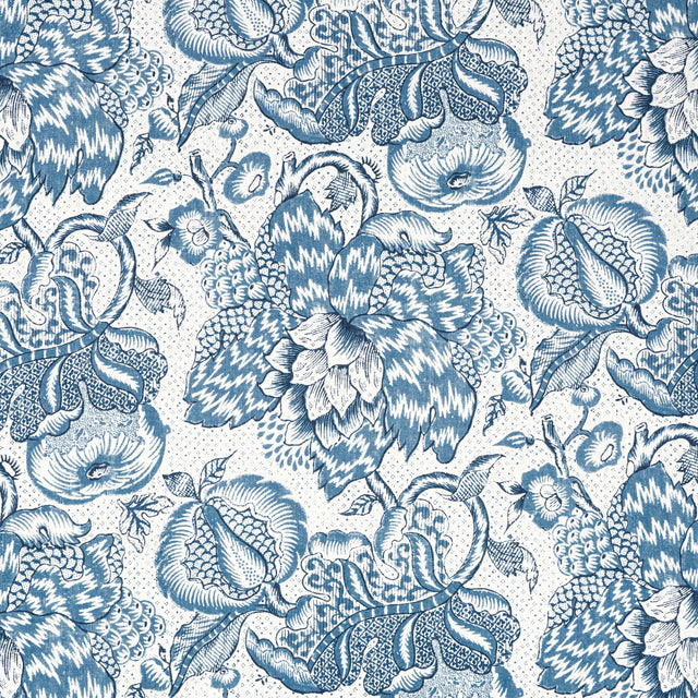 Anna French Westmont Blue Fabric