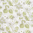 Anna French Indienne Hazel Green And Beige Fabric