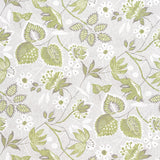 Anna French Indienne Hazel Green And Beige Fabric
