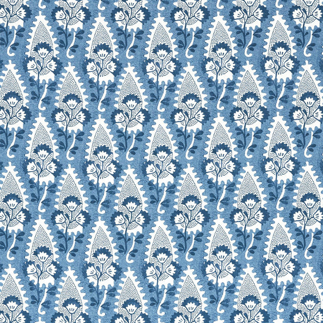 Anna French Cornwall Blue Fabric