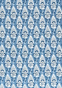 Anna French CORNWALL Blue Fabric