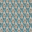 Anna French Cornwall Brown And Slate Fabric