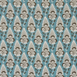 Anna French Cornwall Brown And Slate Fabric