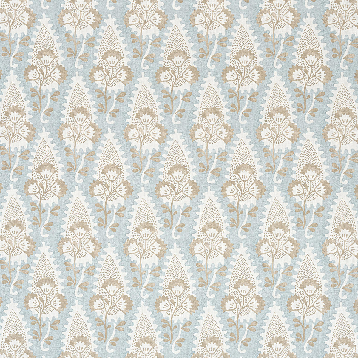 Anna French Cornwall Spa Blue Fabric