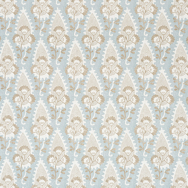 Anna French Cornwall Spa Blue Fabric