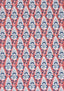 Anna French CORNWALL Red and Blue Fabric