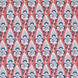 Anna French Cornwall Red And Blue Fabric